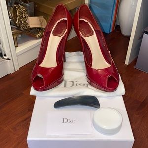 Red Dior Pumps